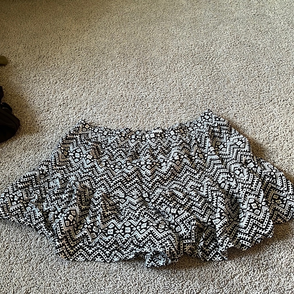 Super cute skirt with shorts underneath. very flowy and cute.